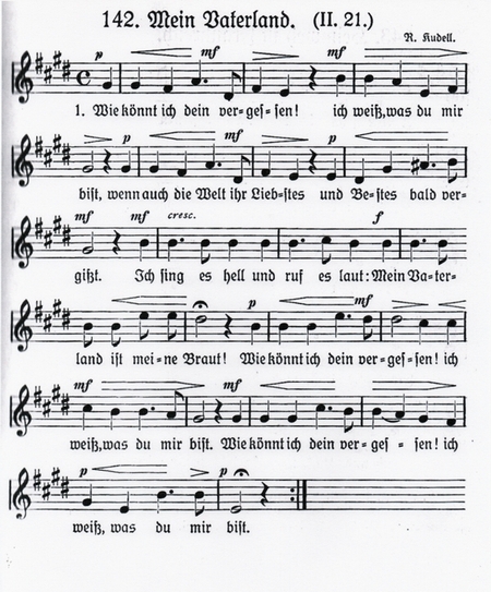 02-Wie knnt ich dein vergessen-Noten